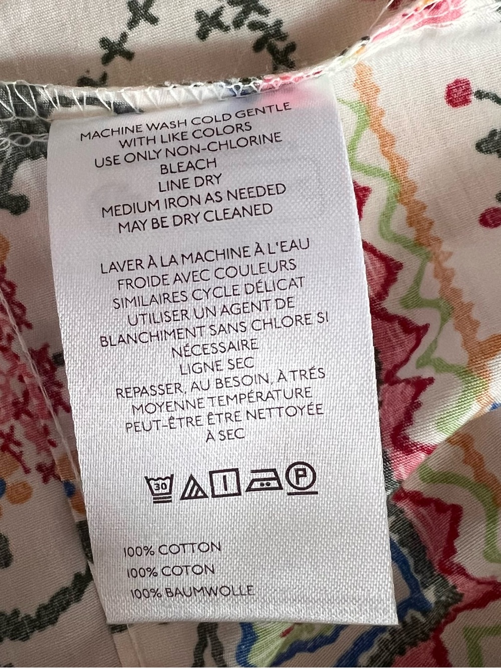 Anthropologie Summerset Maxi Dress Cross-stitch Floral Patchwork Design L - Picture 6 of 10